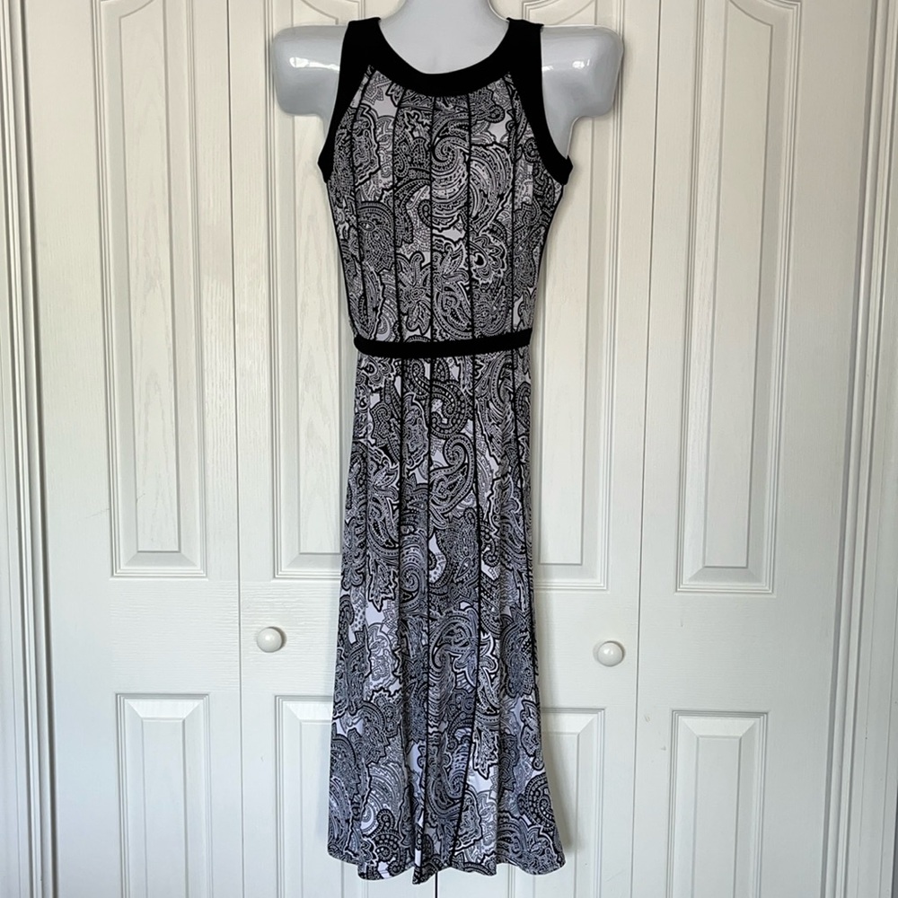 Perceptions Black and White Dress